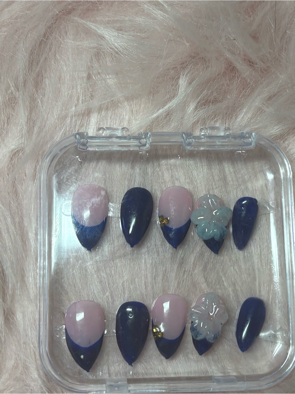 Custom Handmade Press-on Nail Set